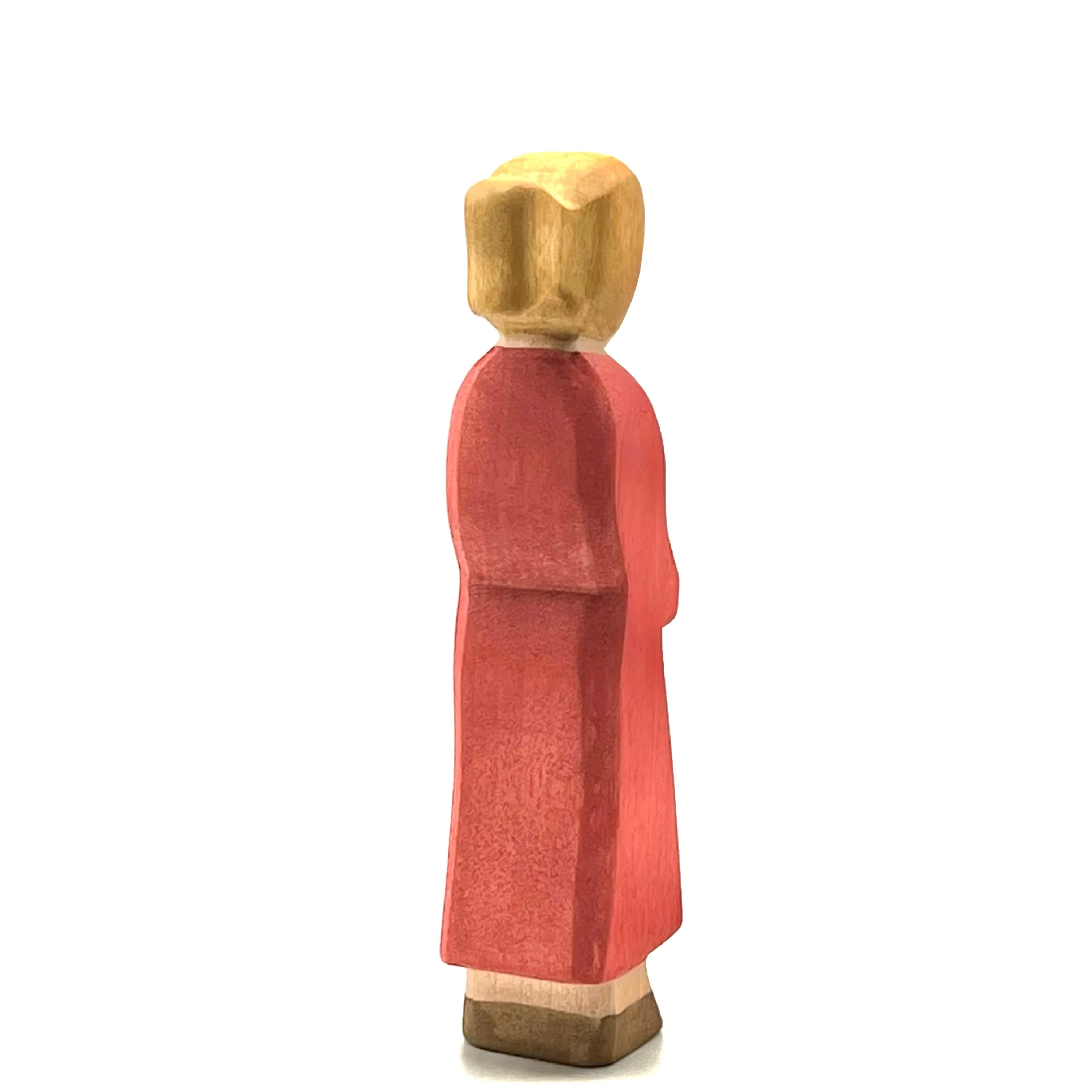 Handcrafted Open Ended Wooden Toy Figure Family - Mother - Image 3