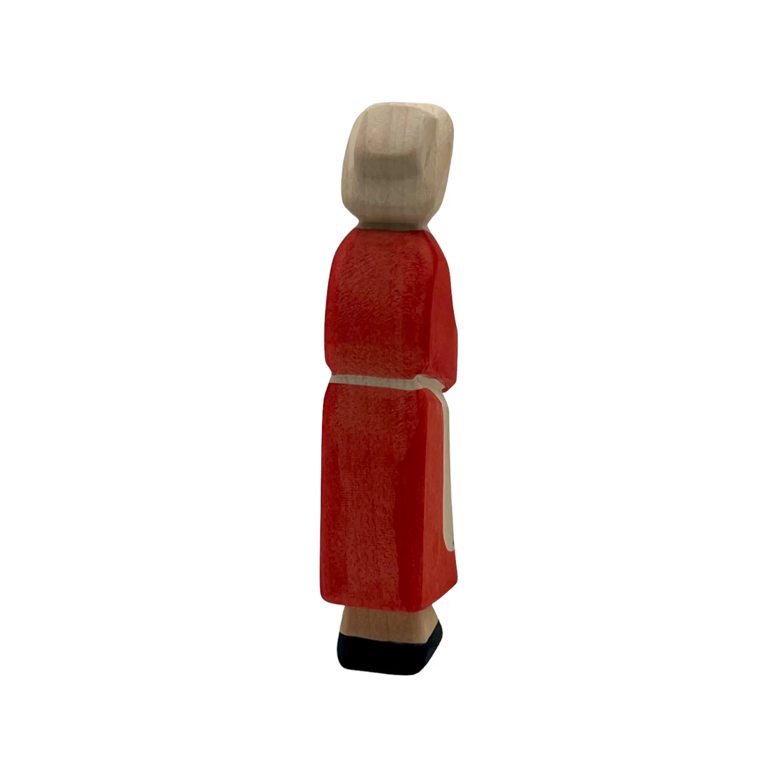 Handcrafted Open Ended Wooden Toy Figure Family - Mr. and Mrs. Claus (2 Pieces) - Image 7