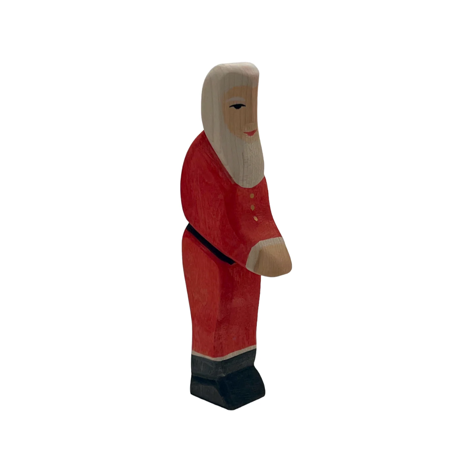 Handcrafted Open Ended Wooden Toy Figure Family - Mr. and Mrs. Claus (2 Pieces) - Image 9
