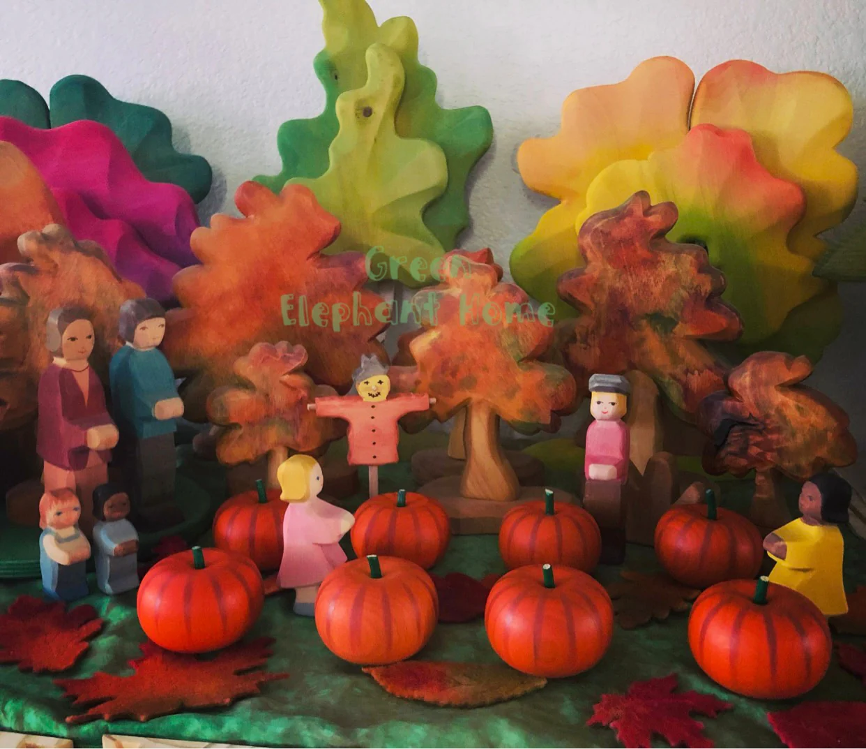 Handcrafted Open Ended Wooden Toy Figure Family - Son - Image 6