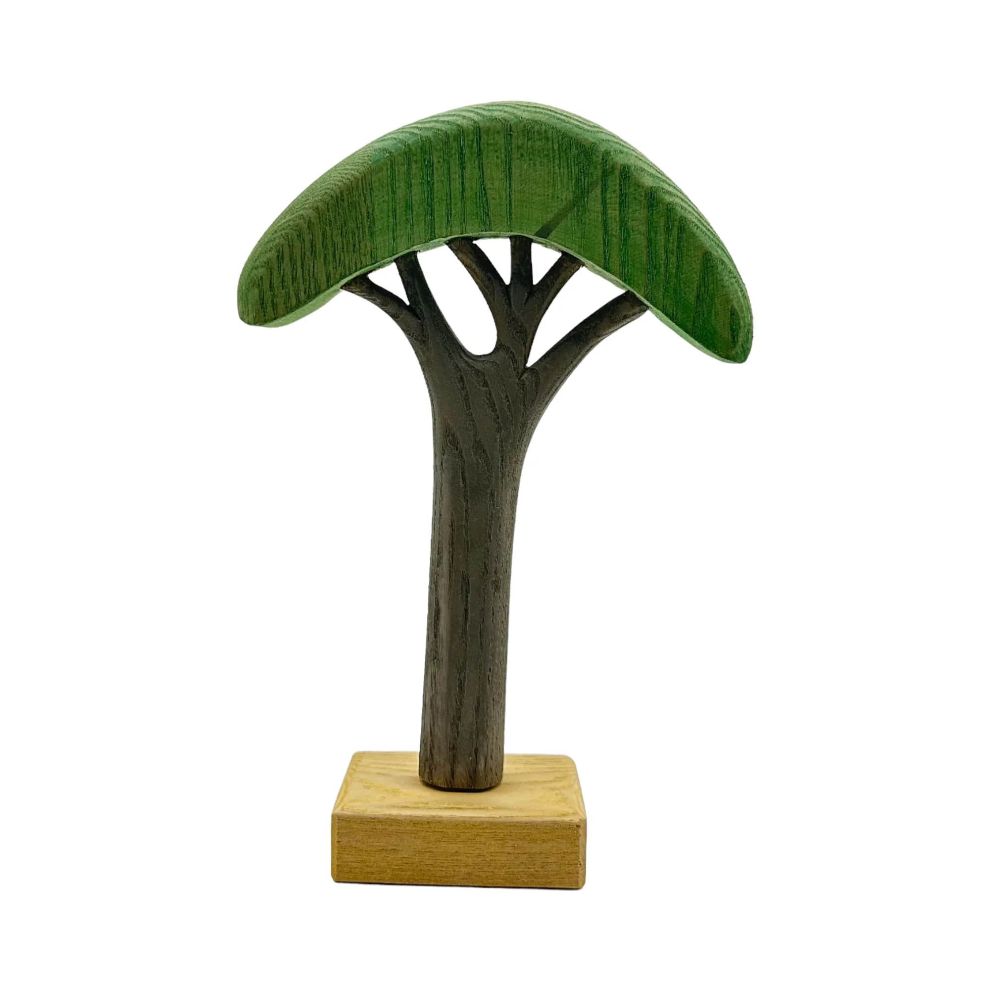 Handcrafted Open Ended Wooden Toy Tree and Landscaping - African Tree Medium - Image 3