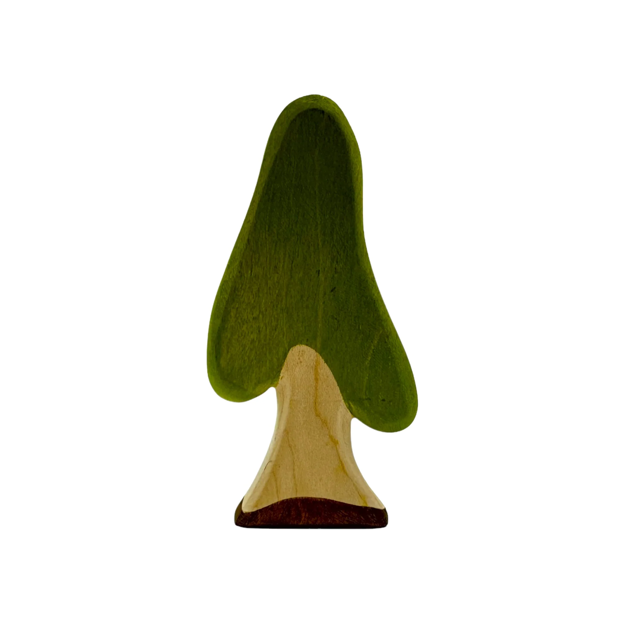 Handcrafted Open Ended Wooden Toy Tree and Landscaping - Birch Tree
