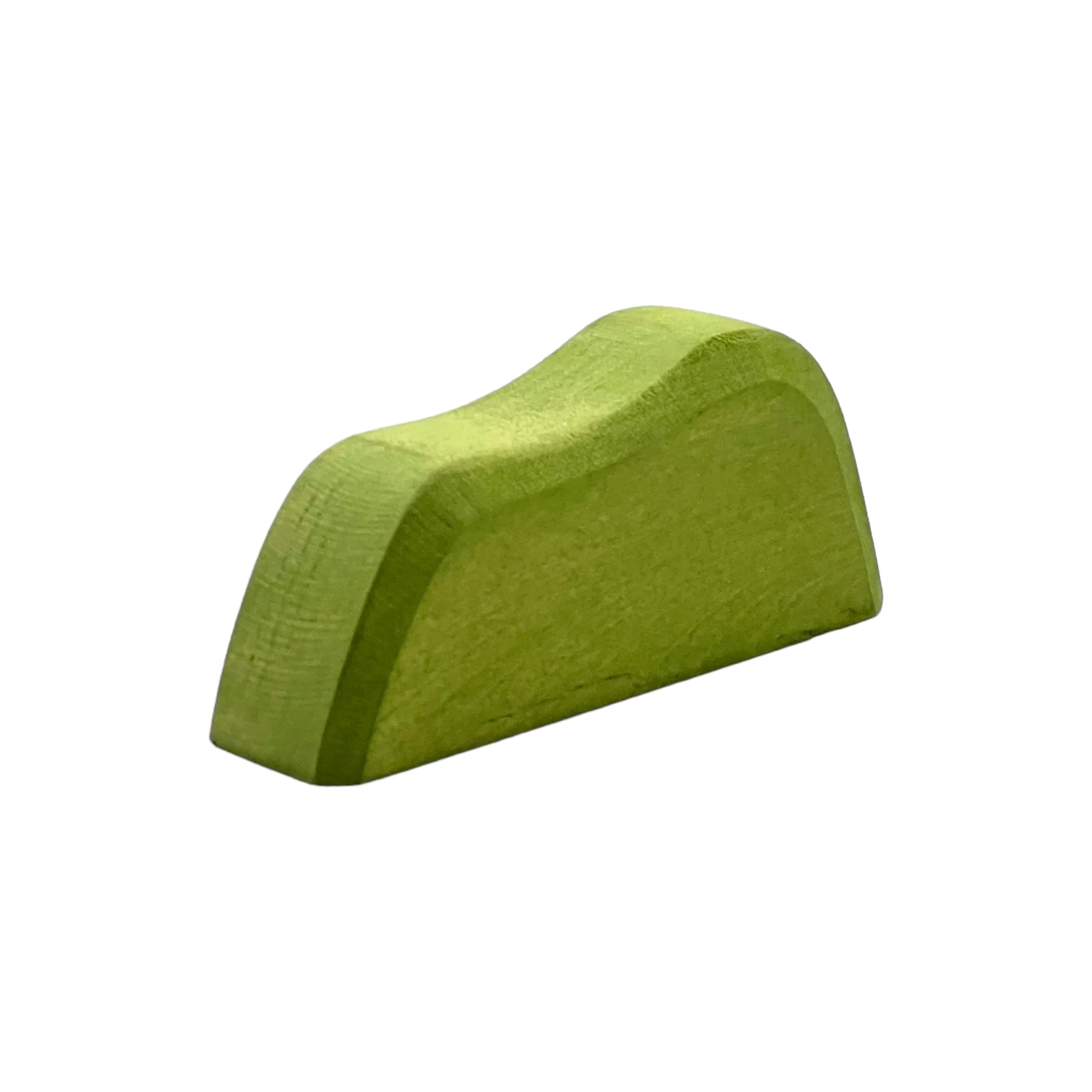Handcrafted Open Ended Wooden Toy Tree and Landscaping - Bush Light Green - Image 4