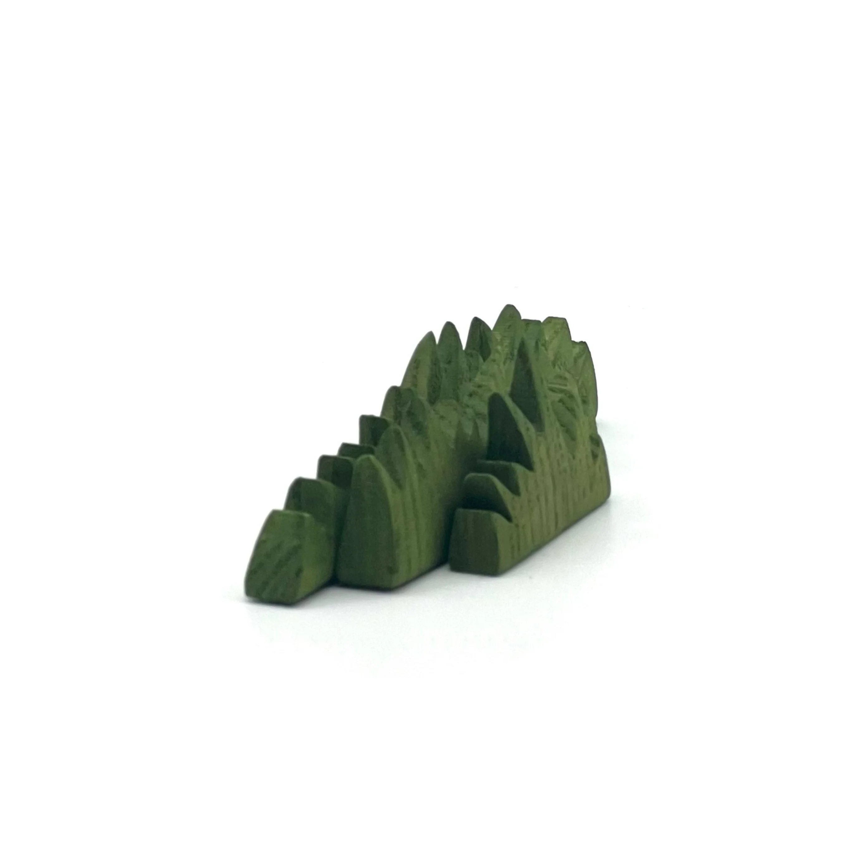 Handcrafted Open Ended Wooden Toy Tree and Landscaping - Grass 3 Pieces - Image 3