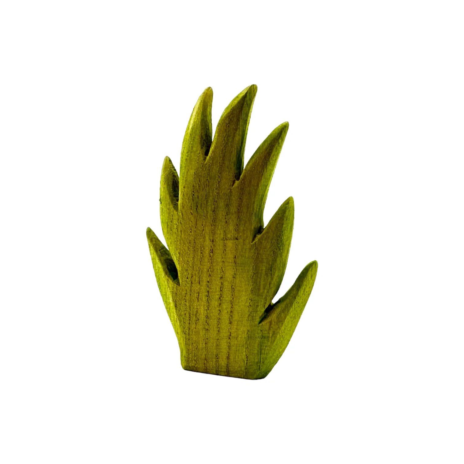 Handcrafted Open Ended Wooden Toy Tree and Landscaping - Grass II