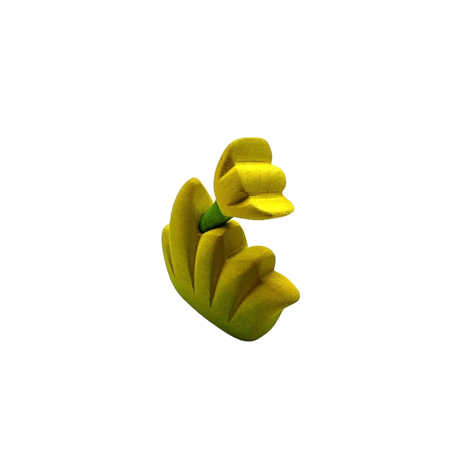 Handcrafted Open Ended Wooden Toy Tree and Landscaping - Grass with Yellow Flower Small - Image 4