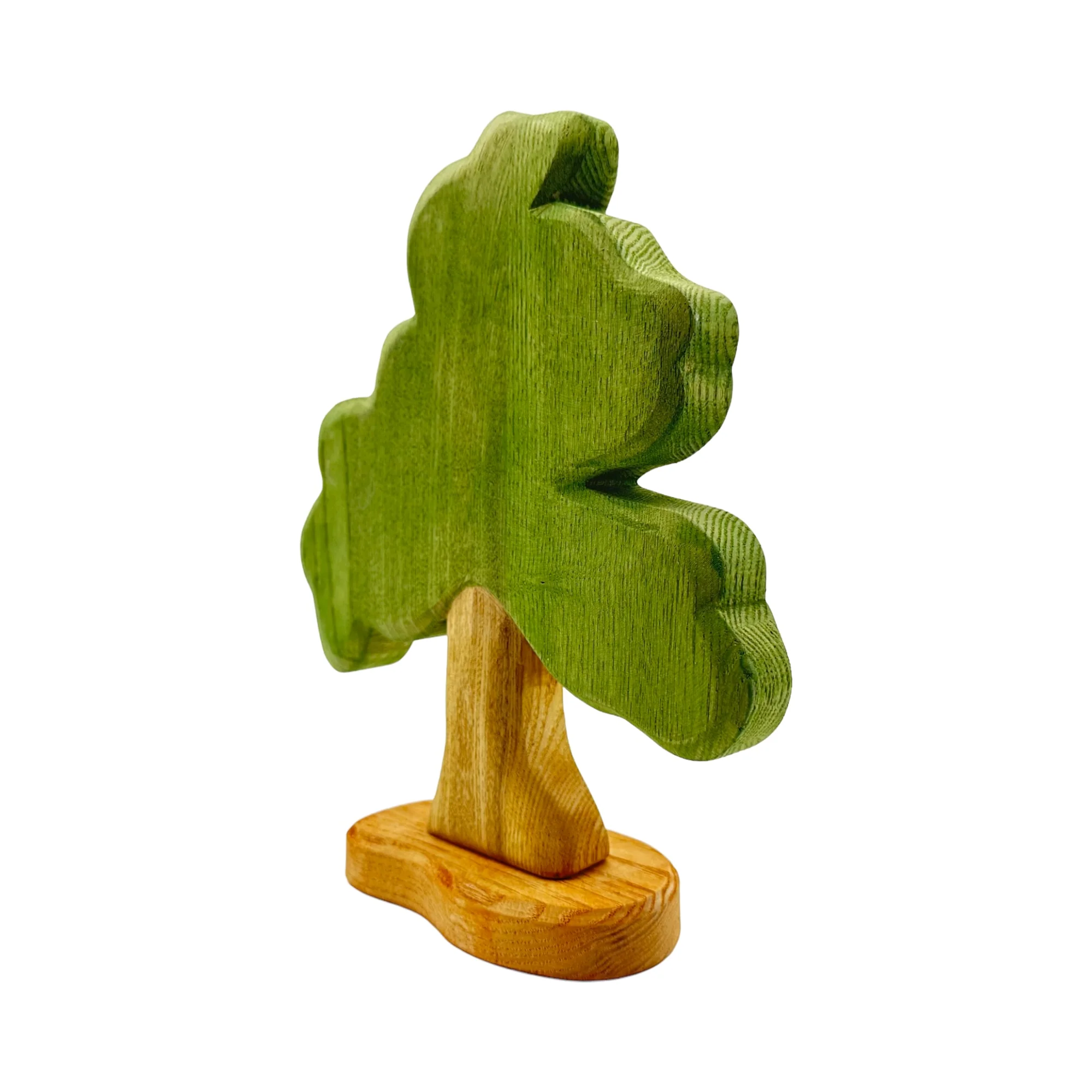 Handcrafted Open Ended Wooden Toy Tree and Landscaping - Oak Tree Large - Image 2