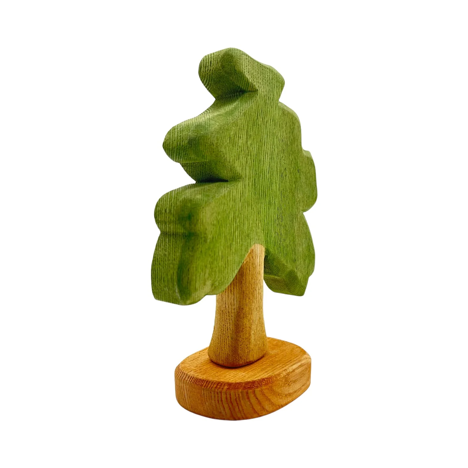 Handcrafted Open Ended Wooden Toy Tree and Landscaping - Oak Tree Medium - Image 3