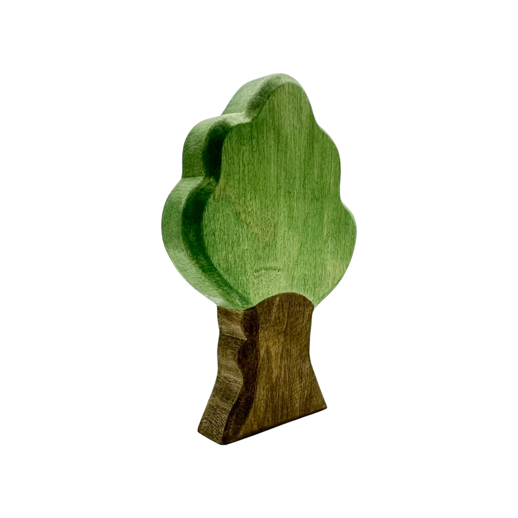 Handcrafted Open Ended Wooden Toy Tree and Landscaping - Oak Tree Small - Image 3