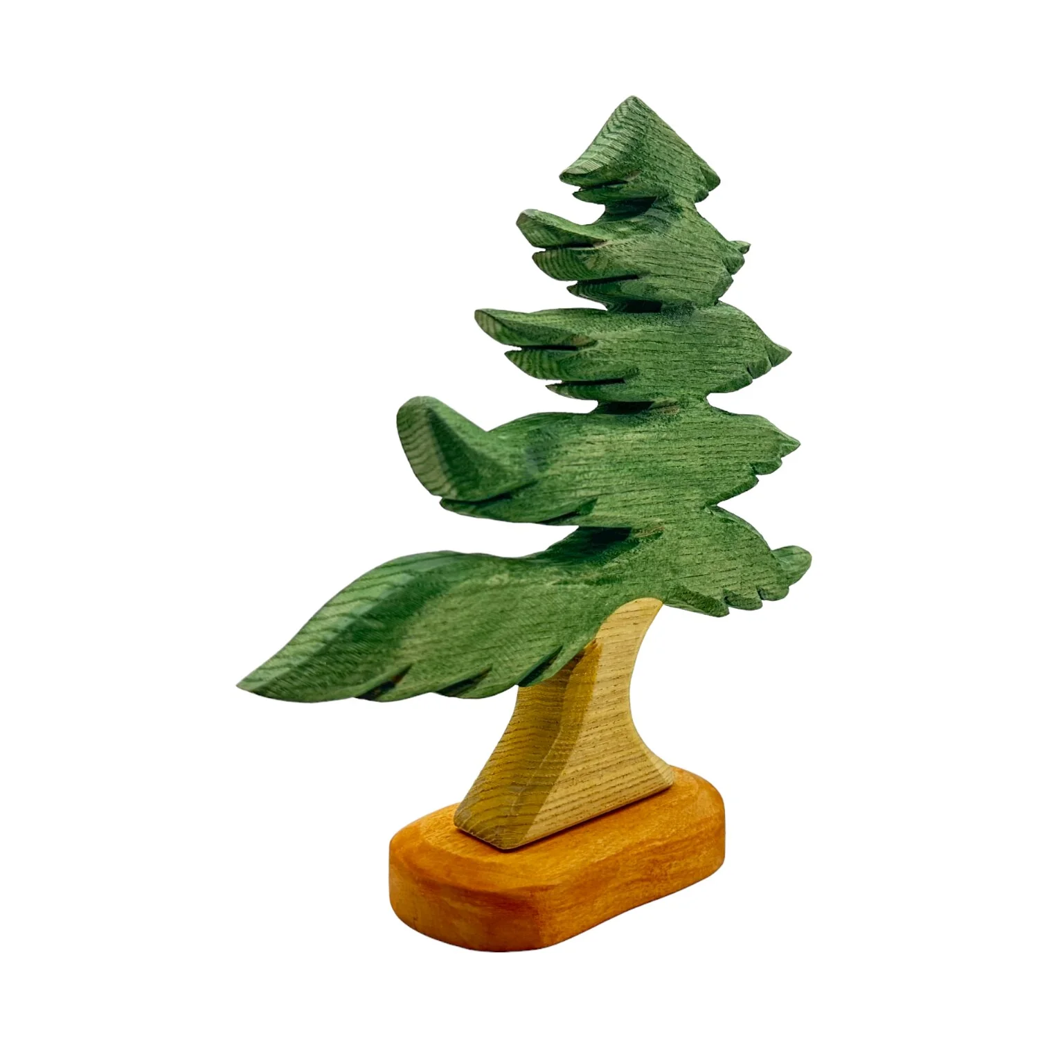 Handcrafted Open Ended Wooden Toy Tree and Landscaping - Pine Tree Large - Image 3