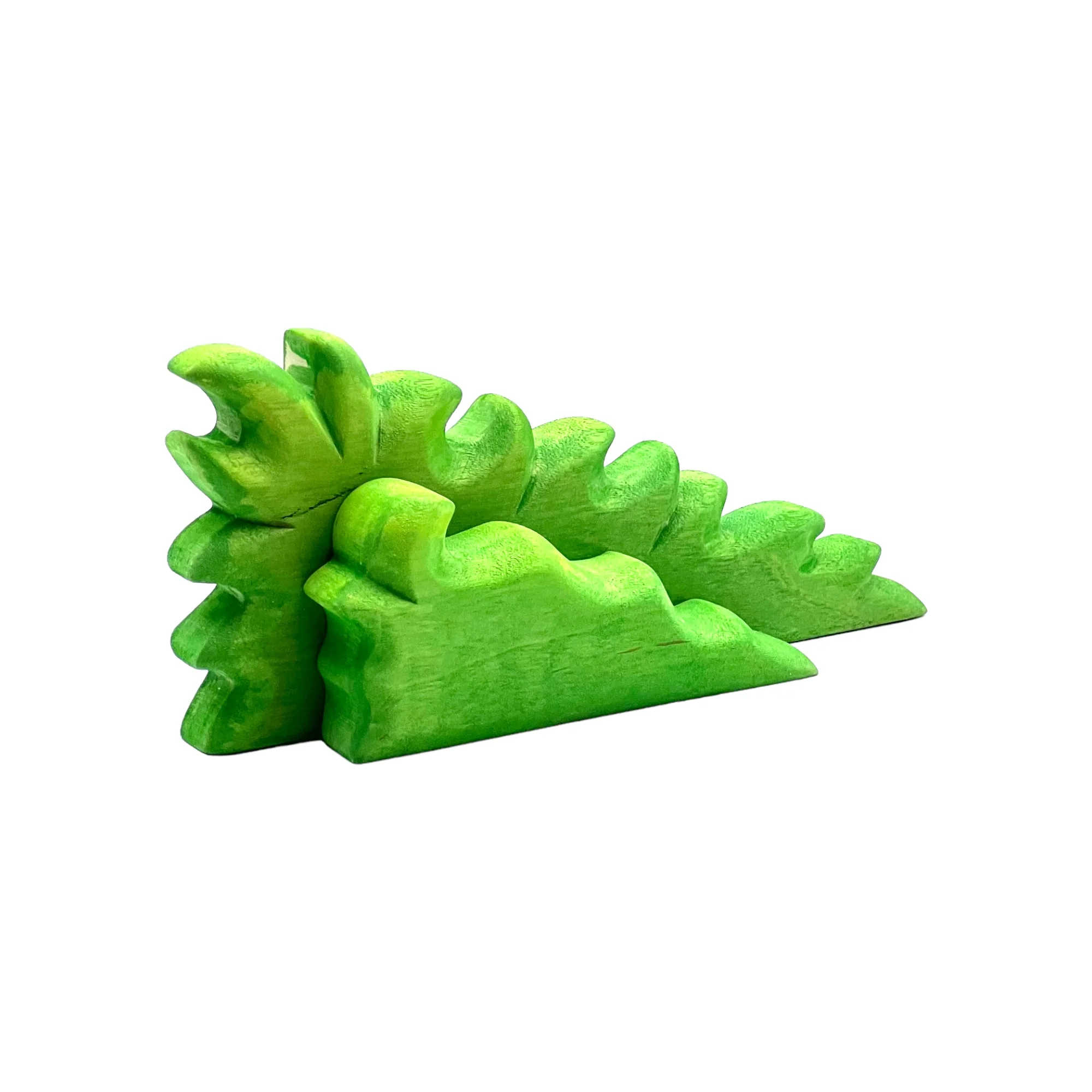 Handcrafted Open Ended Wooden Toy Tree and Landscaping - Shrub Large - Image 4