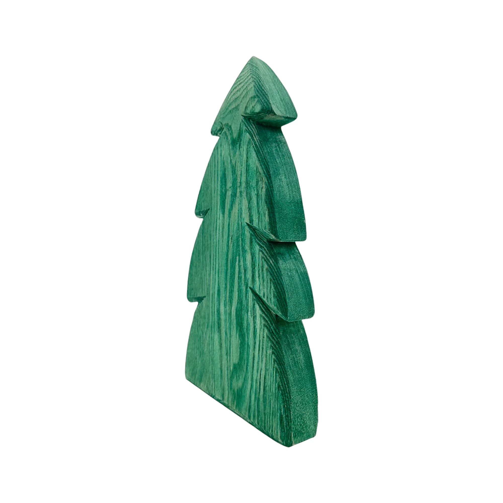 Handcrafted Open Ended Wooden Toy Tree and Landscaping - Spruce Large - Image 3