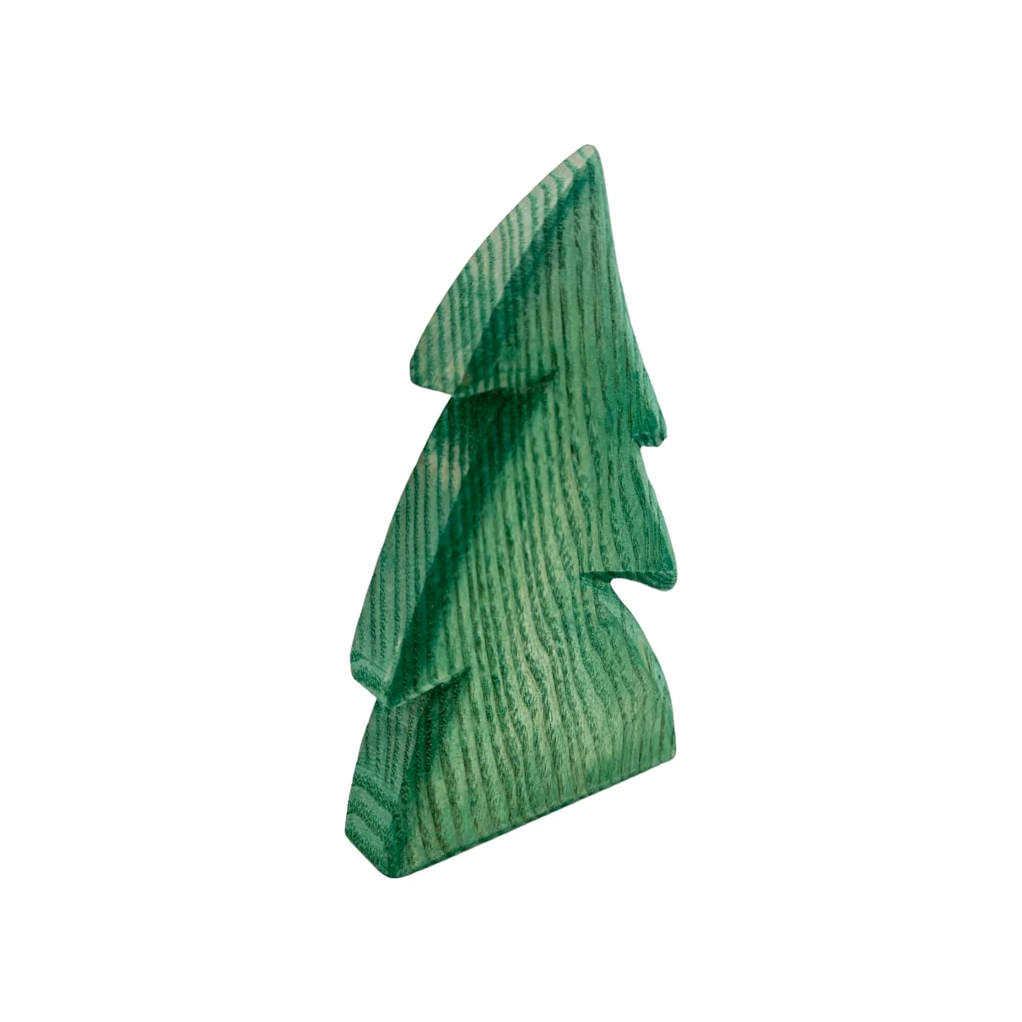 Handcrafted Open Ended Wooden Toy Tree and Landscaping - Spruce Small - Image 3