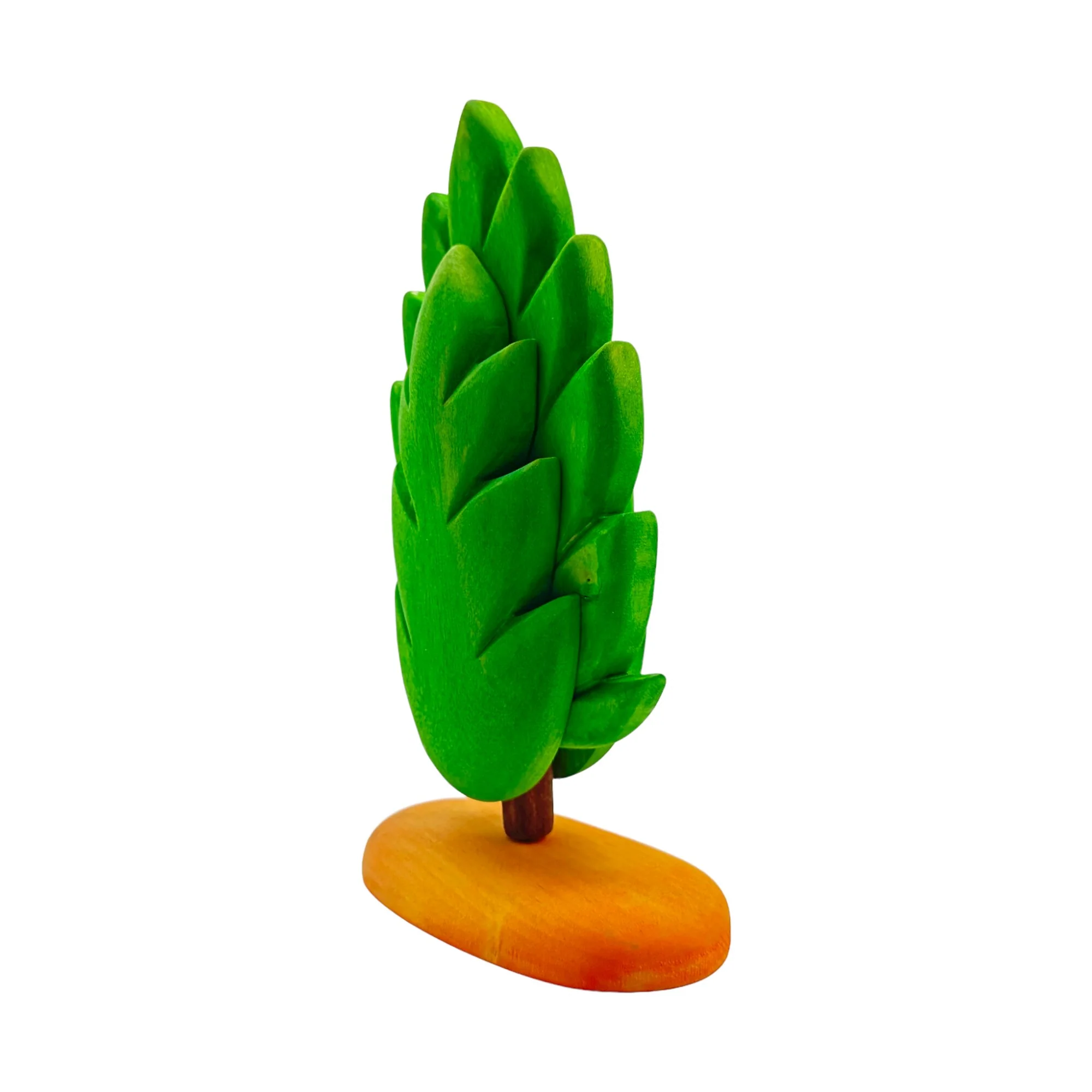Handcrafted Open Ended Wooden Toy Tree and Landscaping - Thuja Large - Image 3