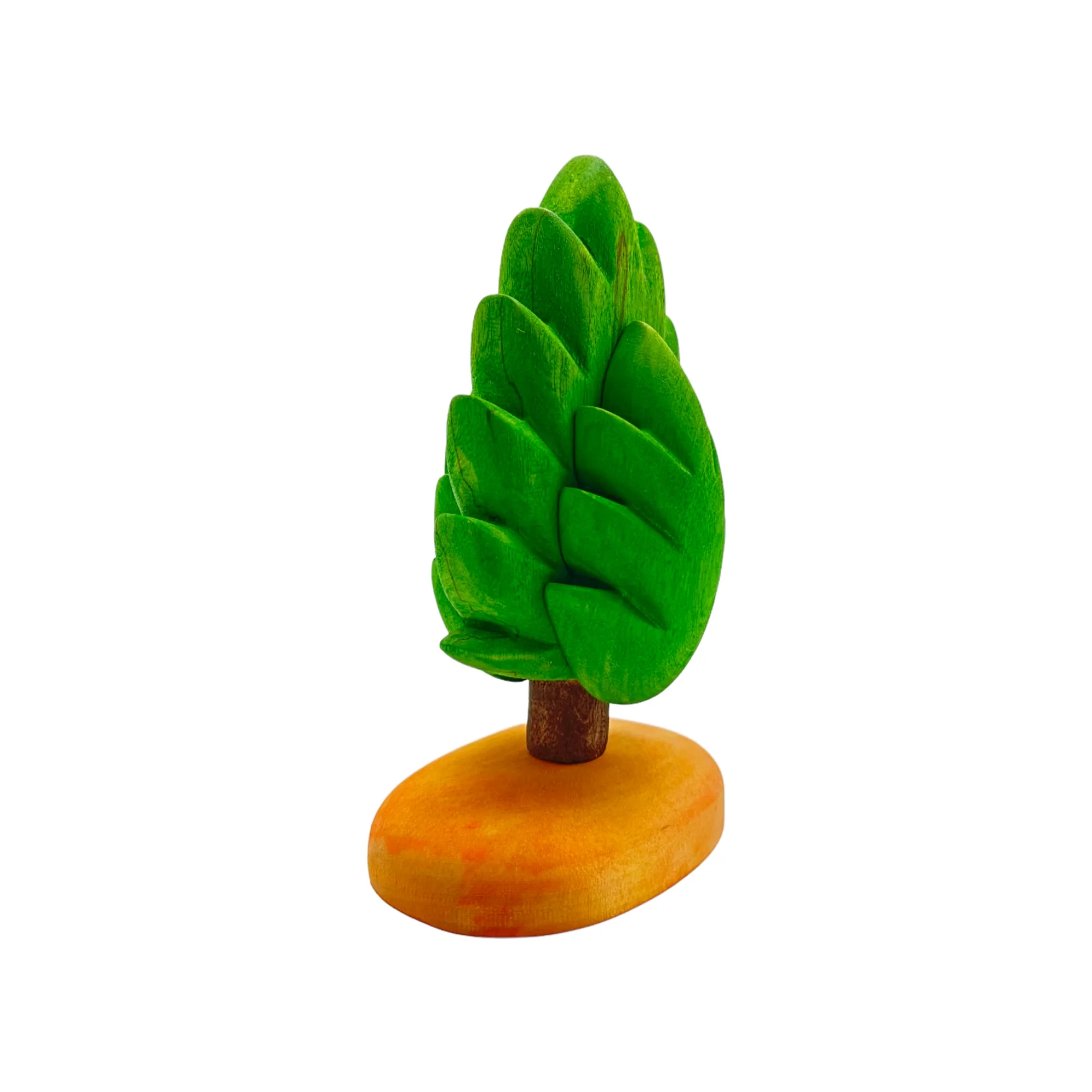 Handcrafted Open Ended Wooden Toy Tree and Landscaping - Thuja Small - Image 2