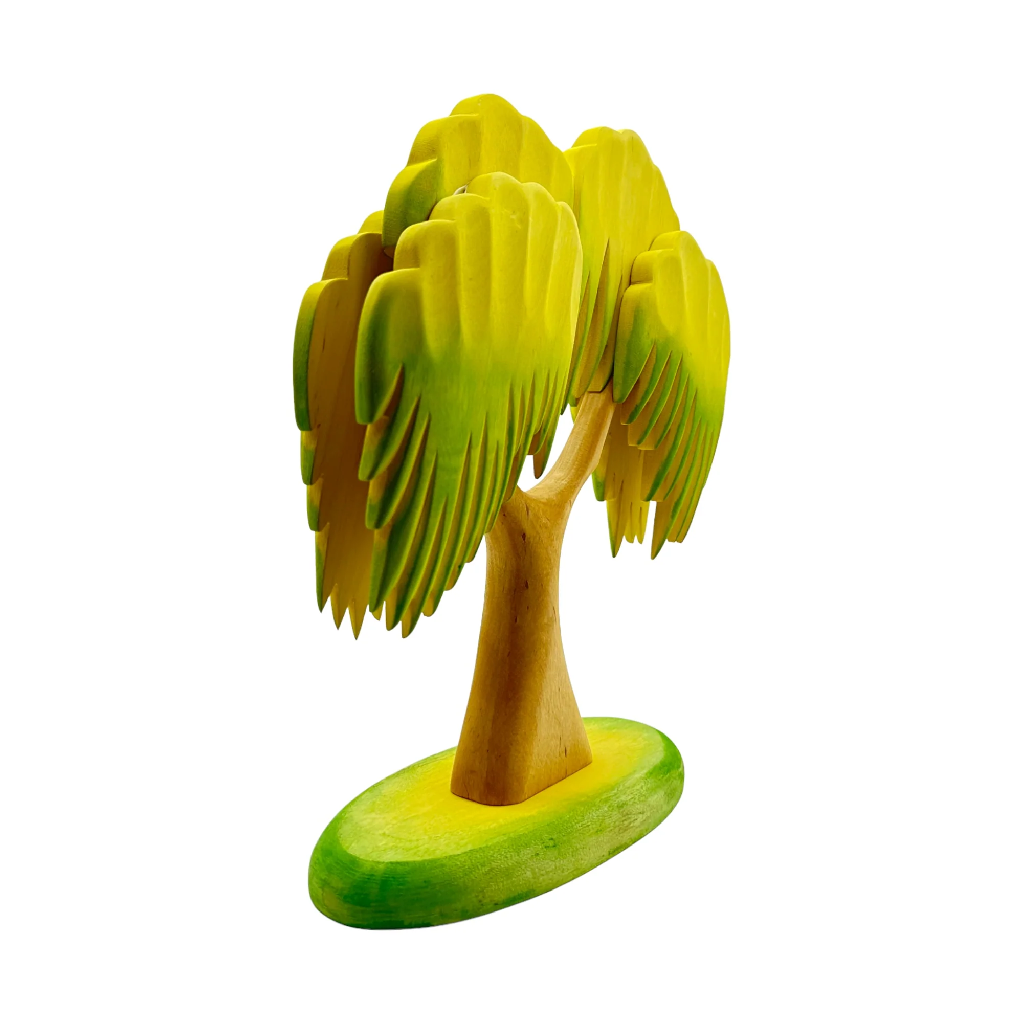 Handcrafted Open Ended Wooden Toy Tree and Landscaping - Willow Tree Large - Image 3
