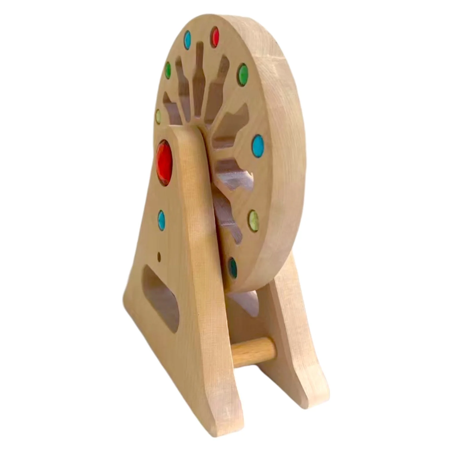 Handcrafted Wooden Ferris Wheel - Image 4